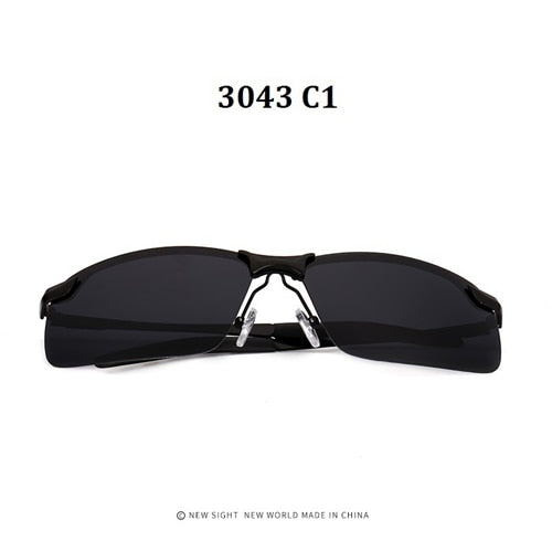 Goggles New Alloy Aluminum Men Sunglasses