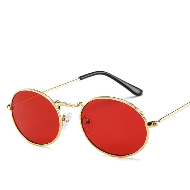 sunglasses women men round eye sun glasses