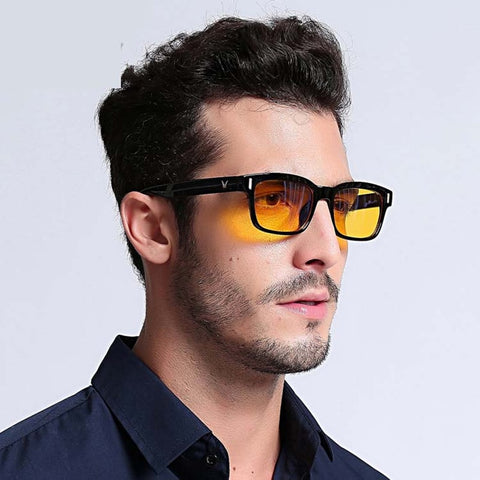 Retro metal nerd glasses frame for women men
